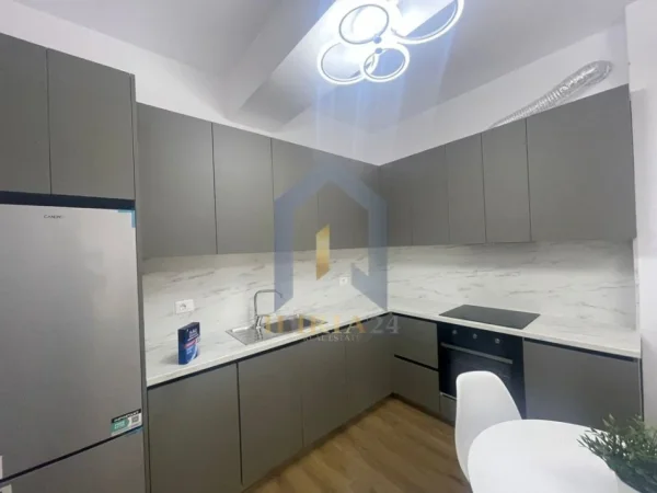Tirane, jepet me qera apartament 1+1+Ballkon Kati 4, 55 m² 450 € (Ali Dem Residenca Kaim)