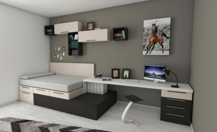 Tirane, jepet me qera apartament 1+1 Kati 3, 60 m² 700 € (KOMUNA E PARISIT)