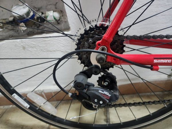 Tirane, shes biciklete Cross e kuqe 280 €