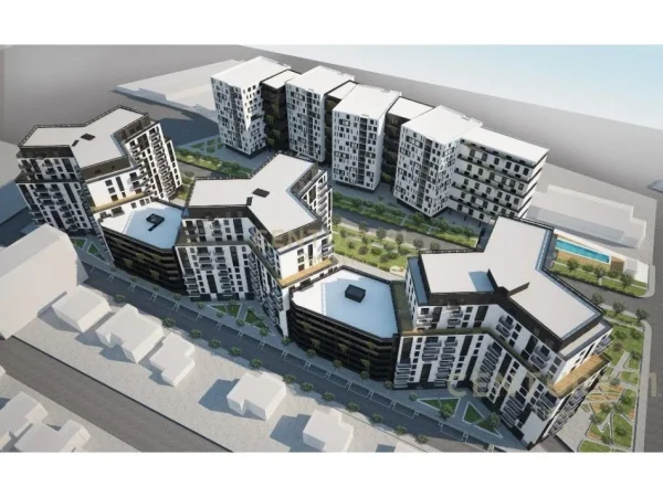 Tirane, shes apartament 3+1+Aneks+Ballkon Kati 6, 120 m² 174.000 € (GARDEN RESIDENCE TURDIU)
