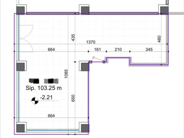 Tirane, shes ambjent biznesi Kati -1, 298 m² 