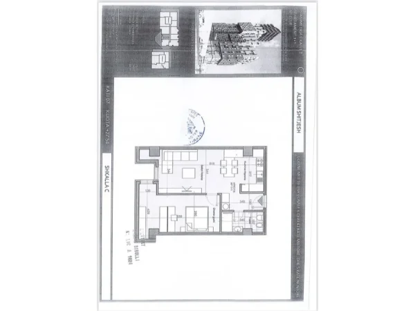 Tirane, shes apartament 1+1+Aneks+Ballkon Kati 7, 90 m² 198.000 € (Hora Vertikale)