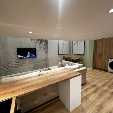 Tirane, shitet apartament duplex 1+1 Kati 0, 55 m² 105.000 € (pallati me Shigjeta)