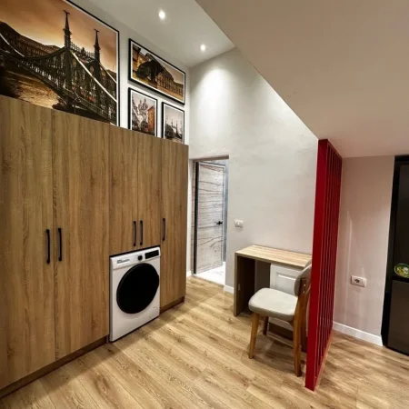 Tirane, shitet apartament duplex 1+1 Kati 0, 55 m² 105.000 € (pallati me Shigjeta)