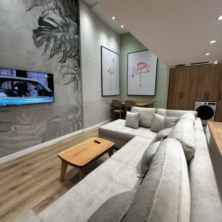 Tirane, shitet apartament duplex 1+1 Kati 0, 55 m² 105.000 € (pallati me Shigjeta)