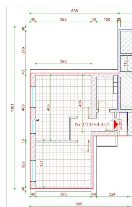 Tirane, shitet apartament 1+1+Ballkon Kati 3, 45 m² 104.000 € (IRFAN TOMINI)