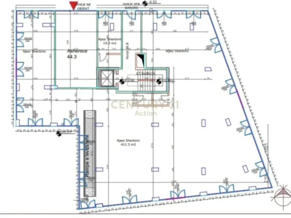 Tirane, shes ambjent biznesi , 512 m² (Bukevardi Zhan Dark)