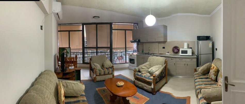 Tirane, jepet me qera apartament 1+1+Ballkon Kati 7, 65 m² 550 € (Te Selvia)