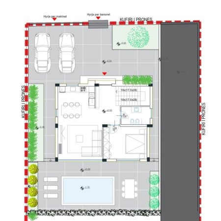 Spille, shitet Vile 3+1+Aneks+Ballkon Kati 2, 350 m²  (Spille,Kavaje)