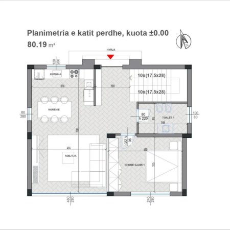 Spille, shitet Vile 3+1+Aneks+Ballkon Kati 2, 350 m²  (Spille,Kavaje)