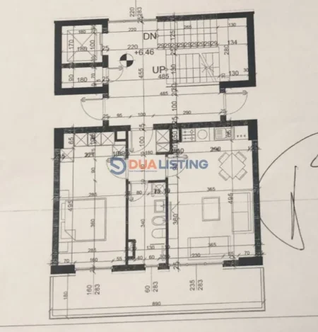 Tirane, shitet apartament 1+1+Ballkon Kati 2, 182000 € (Residenca Tulipan)