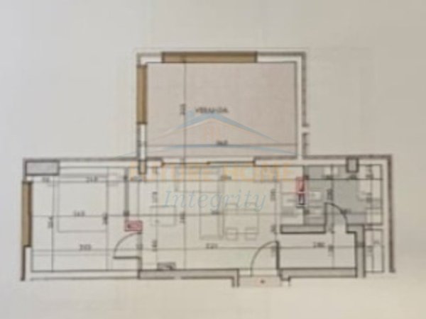 Tirane, shes apartament 1+1+Ballkon Kati 21, 72 m² 276.684 € (PAZARI I RI)
