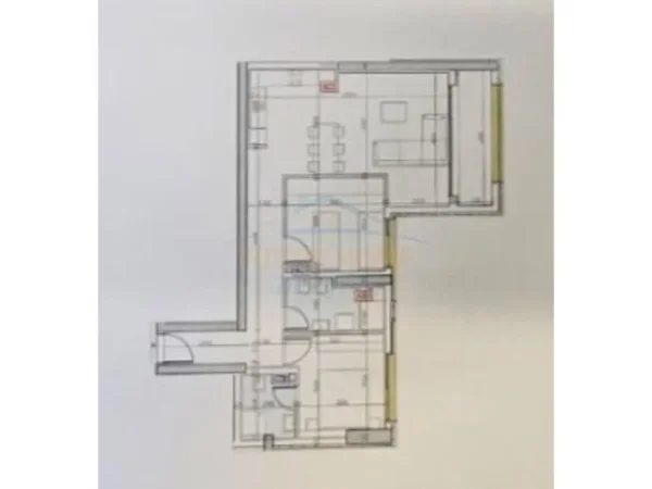 Tirane, shitet apartament 2+1+Ballkon Kati 19, 123 m² 382.633 € (PAZARI I RI)