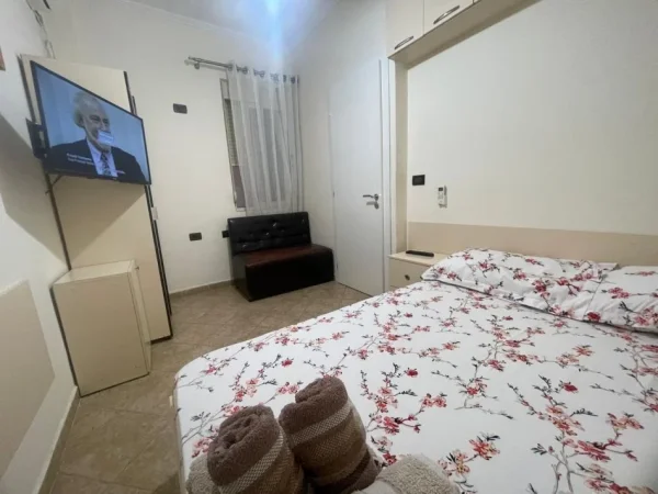 Tirane, jap me qera apartament 1+1 Kati 2, 55 m² 450 € (5 Maj Rruga Besim Fagu)