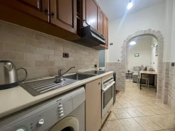 Tirane, jepet me qera apartament 1+1+Ballkon Kati 2, 47 m² 450 € (RRUGA 5 MAJI)