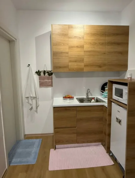 Tirane, jepet me qera garsonier Kati 2, 35 m² 350 € (FUSHA E AVIACIONIT)