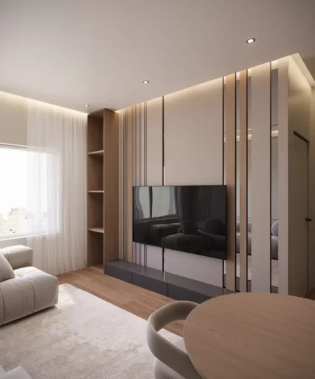 Tirane, shitet apartament 1+1 , 55 m² 91.443 € (Ali Demi)