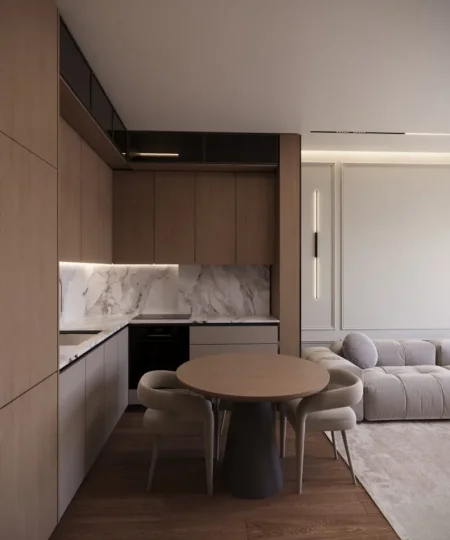 Tirane, shitet apartament 1+1 Kati 4, 60 m² 98.450 € (Ali Demi)