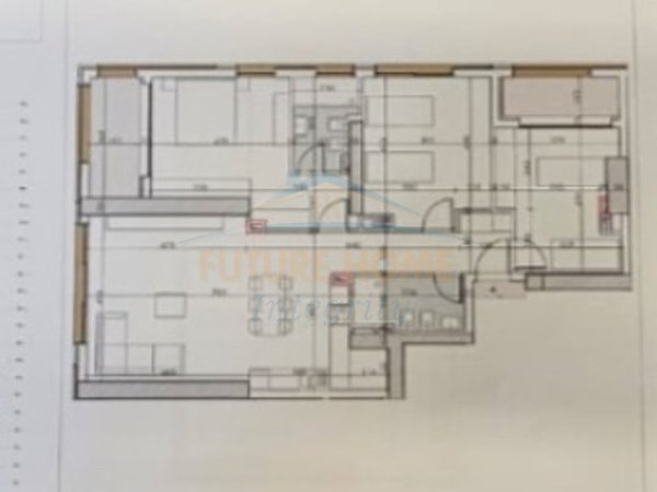 Tirane, shitet apartament 3+1+Ballkon Kati 10, 175 m² 545.414 € (PAZARI I RI)