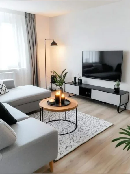 Tirane, jepet me qera apartament 3+1 Kati 5, 100 m² 600 € (KINOSTUDIO)