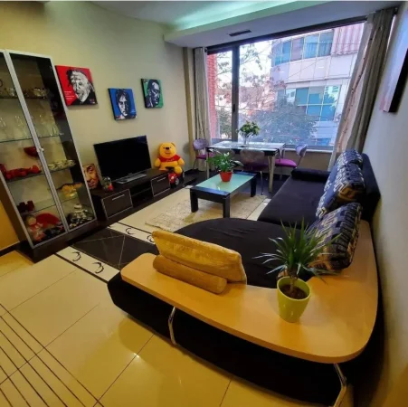 Tirane, jepet me qera apartament 1+1 Kati 6, 60 m² 700 € (Rruga e Bogdanve)