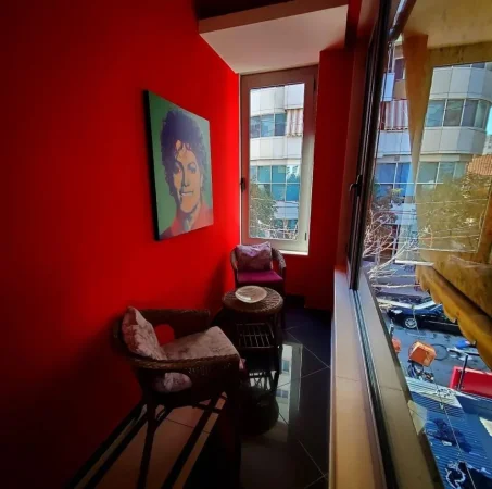 Tirane, jepet me qera apartament 1+1 Kati 6, 60 m² 700 € (Rruga e Bogdanve)