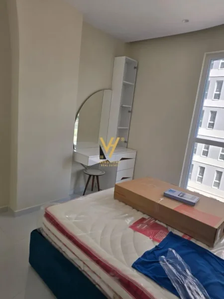 Tirane, jepet me qera apartament 1+1+Ballkon Kati 3, 60 m² 450 € (UNIVERS CITY)