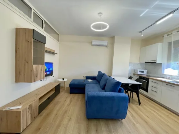 Tirane, jepet me qera apartament 1+1 Kati 1, 50 m² 500 € (Prane Credins Bank tek Ali Demi.)