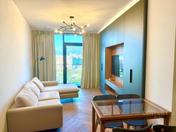 Tirane, jepet me qera apartament 1+1 Kati 7, 68 m² 1.200 € (Liqeni , Lake View)