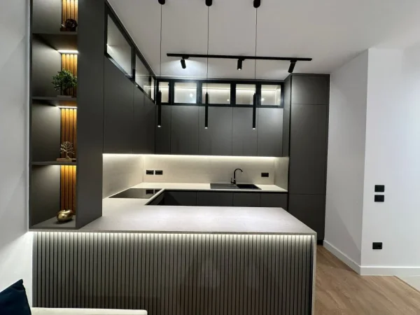 Tirane, jepet me qera apartament 2+1 , 87 m² 1.000 € (Porcelan, Rezidenca Erli)