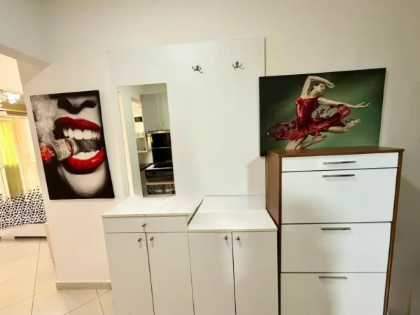 Tirane, jepet me qera apartament 1+1+Ballkon Kati 4, 45 m² 530 € (Rruga e Kavajes . prane Arlis)