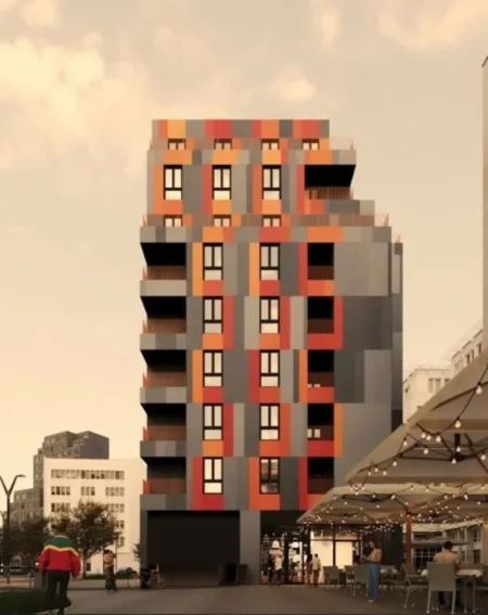 Tirane, shitet apartament 1+1 , 74 m² 136.000 € (jordan misja)