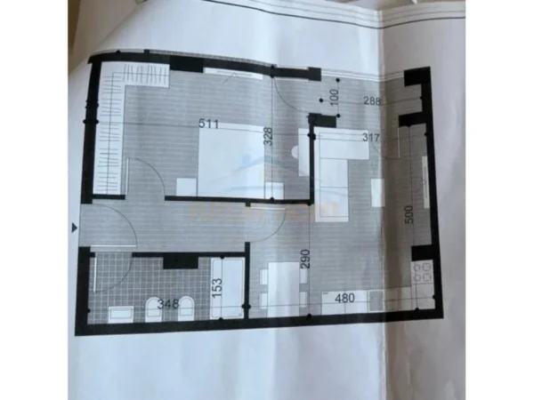 Tirane, shitet apartament 1+1 Kati 4, 70 m² 54.600 € (KOMPLEKSI MEHILLAJ)