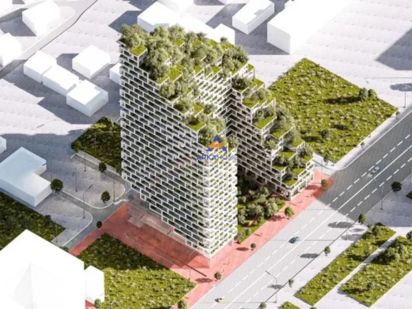 Tirane, shitet apartament 1+1+Ballkon Kati 7, 53 m² 106.800 € (LION RESIDENCE 2, RRUGA DRITAN HOXHA)