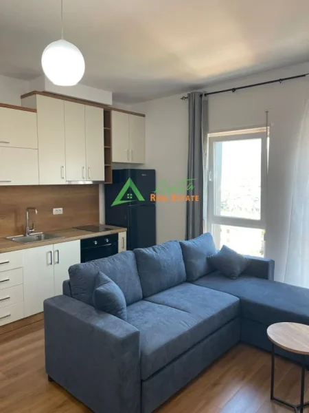 Tirane, jepet me qera apartament 1+1+Ballkon Kati 8, 55 m²,60 000 Leke (Afer Shkolles se Kuqe)