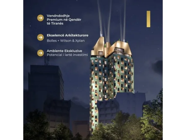 Tirane, shitet apartament 1+1+Ballkon Kati 7, 67 m² 219.000 € 