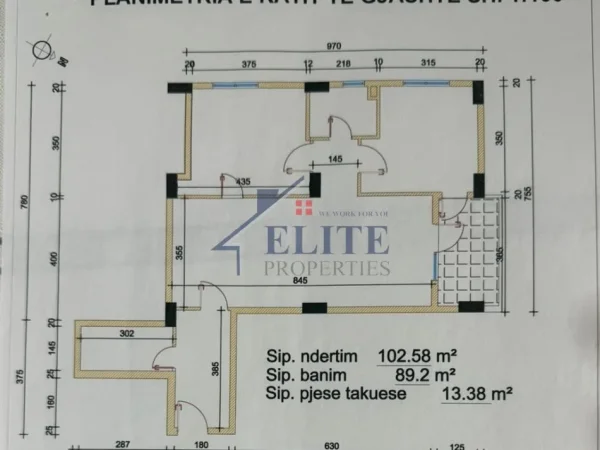 Tirane, shitet apartament 2+1+Ballkon Kati 6, 103 m² 145.000 € (Rruga Loni Ligori)