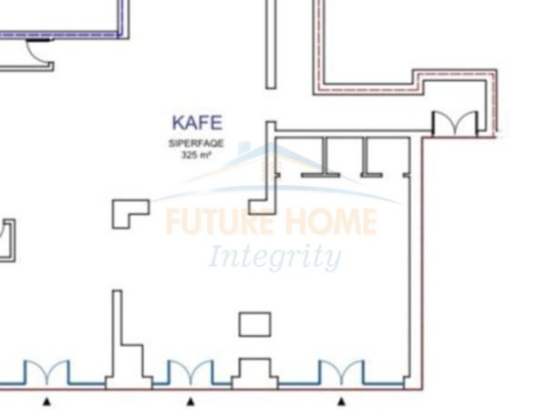 Tirane, jepet me qera ambjent biznesi Kati 0, 325 m² 1.200 €