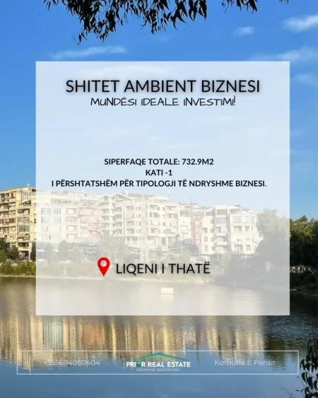 Tirane, shitet ambjent biznesi Kati -1, 733 m² 1.000.000 €