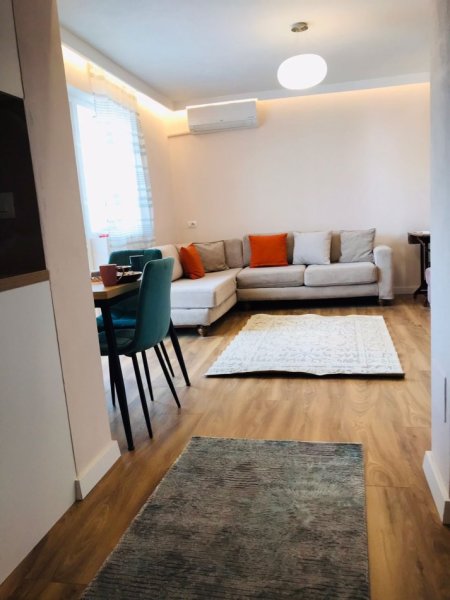 Tirane, jepet me qera apartament 1+1 Kati 5, 65 m² 600 € (Mine Peza)