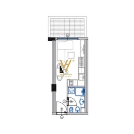 Durres, shitet garsonier Kati 0, 28 m² 39.700 € (QERRET)