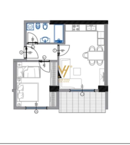 Durres, shitet apartament 1+1+Ballkon Kati 1, 67 m² 83.600 € (QERRET)