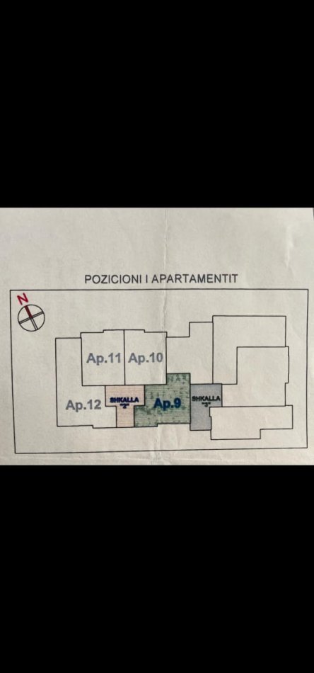 Tirane, shitet apartament 1+1 Kati 3, 72 m² 110.000 € (yzberisht)