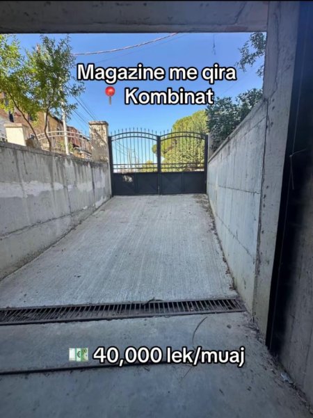 Tirane, jepet me qera magazine , 180 m² 400 € (Kombinat)