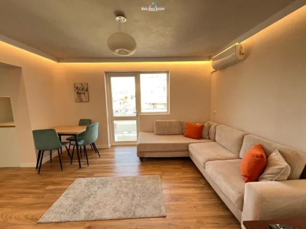 Tirane, jepet me qera apartament 1+1+Ballkon Kati 5, 60 m² 60.000 leke (mine peza)