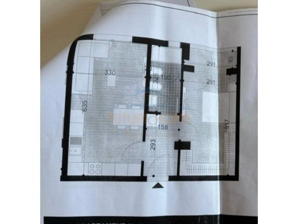 Tirane, shitet apartament 1+1 Kati 4, 67 m² 52.350 €