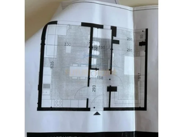 Tirane, shitet apartament 1+1 Kati 4, 67 m² 52.350 €