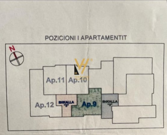 Tirane, shitet apartament 1+1+Ballkon Kati 3, 75 m² (YZBERISHT) 110.000 euro
