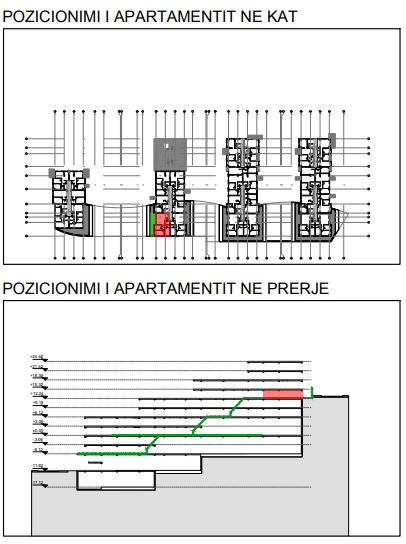 Tirane, shitet apartament 3+1+A+BLK Kati 0, 159 m² 223.000 Euro (Kodra e Diellit 2)