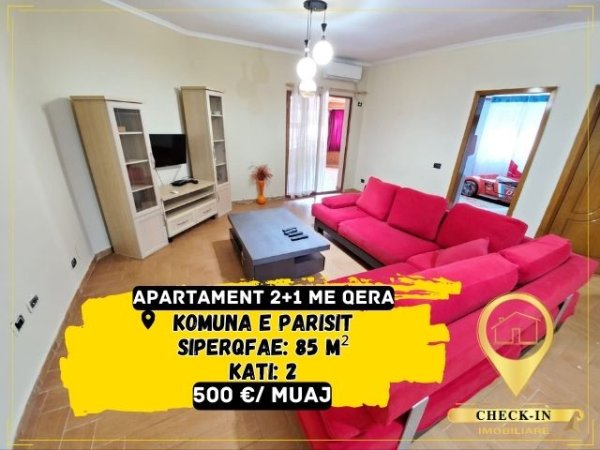 Tirane, shitet apartament Kati 2, 85 m² 500 Euro (Komuna e Parisit)